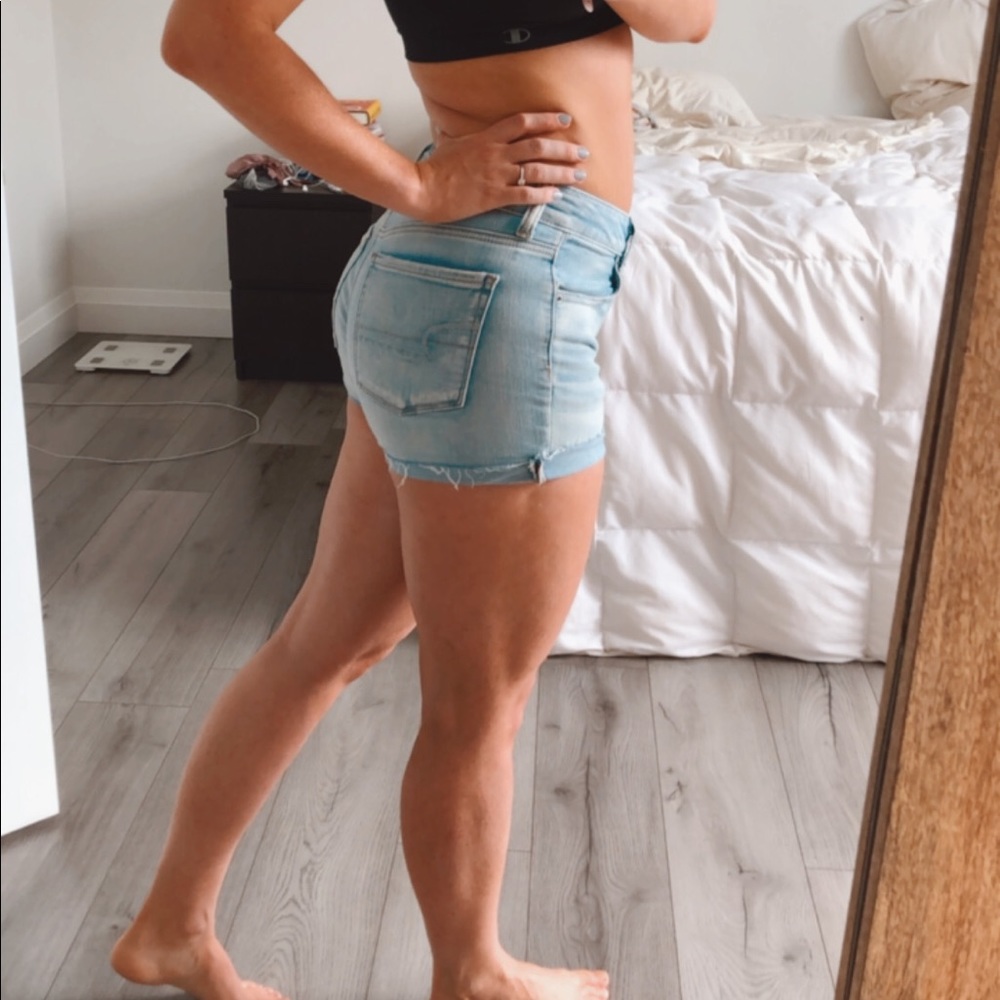 Hi-Rise American Eagle Next Level Stretch Shorts
